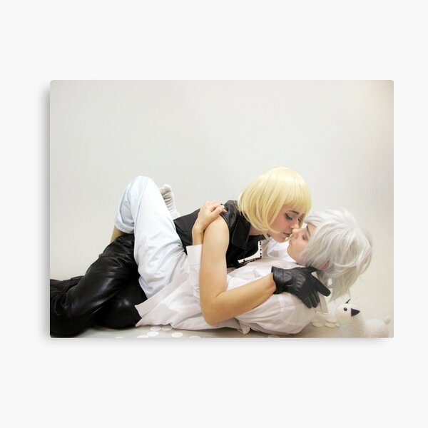 "I'll be waiting for you there." Metal Print
