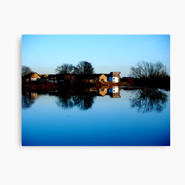 Reflected Blue Canvas Print
