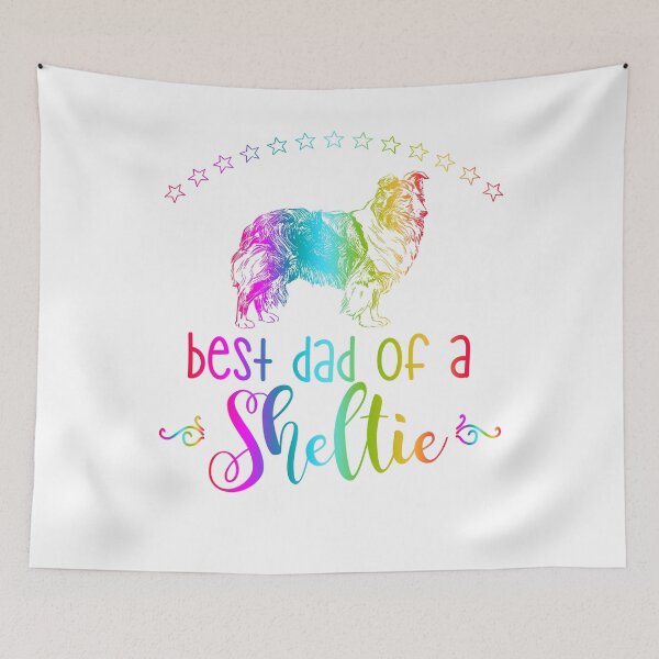 Item preview, Proud father of a Sheltie dog dad sport breed designed and sold by NixBob.