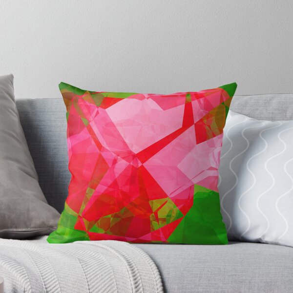 Item preview, Pink Roses in Anzures 2 Abstract Polygons 1 designed and sold by TravelPhotoArt.