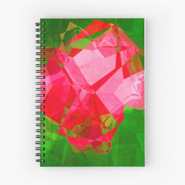 Item preview, Pink Roses in Anzures 2 Abstract Polygons 1 designed and sold by TravelPhotoArt.
