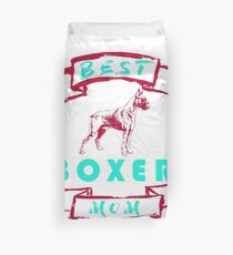 Funda nórdica Mejor boxeador mamá perro mamá amante de los deportes