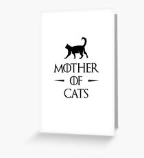 Mother of Cats Greeting Card