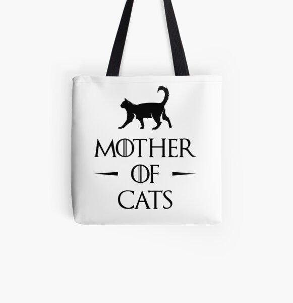 Mother of Cats All Over Print Tote Bag