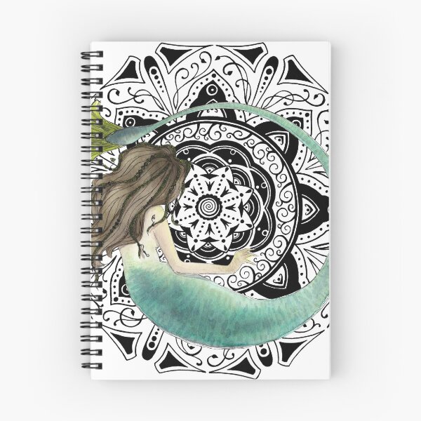 Item preview, "Captivated" Mermaid Mandala designed and sold by Deb Soromenho.