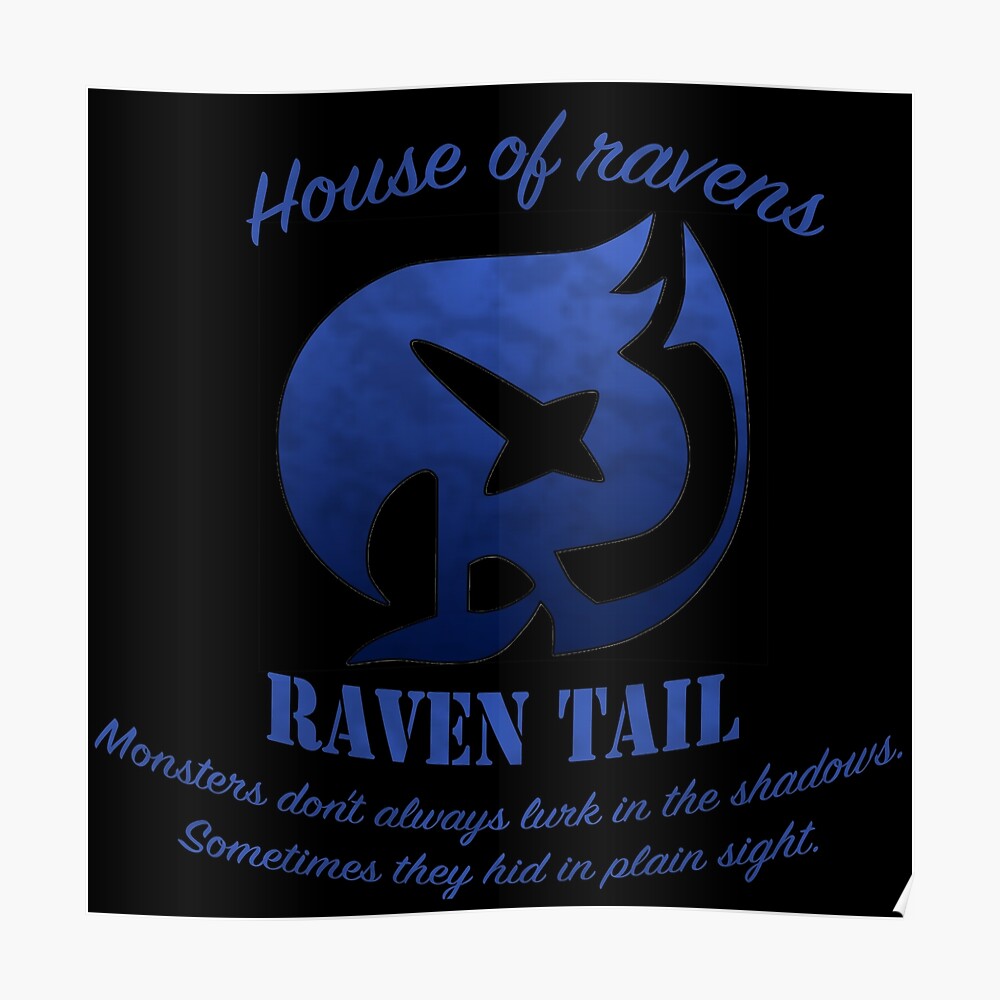 House Of Ravens Fairy Tail Raven Tail Tapestry By Arcticfire005 Redbubble