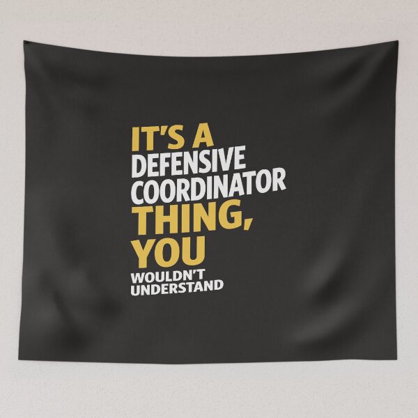 Item preview, Defensive Coordinator designed and sold by RafaelLopezz.