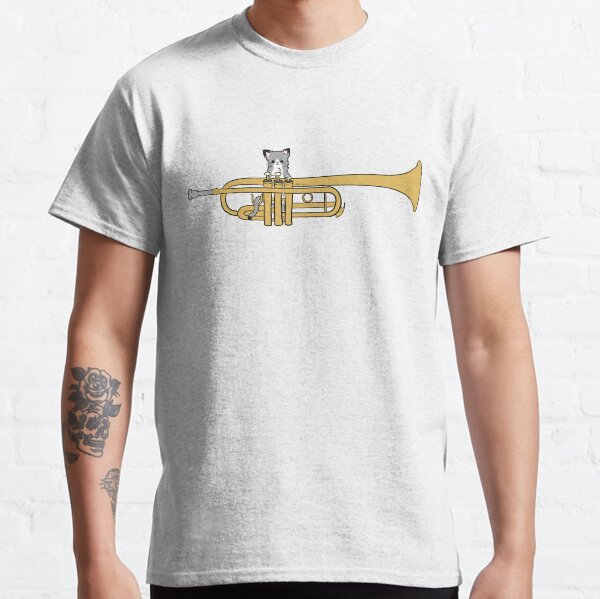 Trumpet Cat Classic T-Shirt