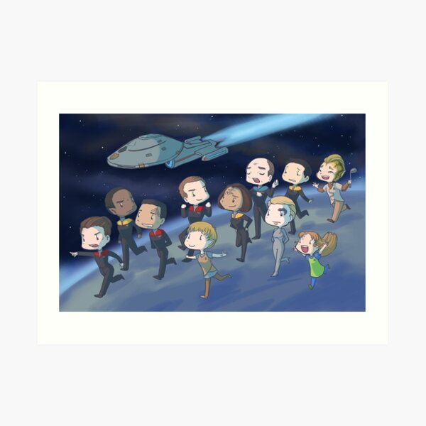 USS Party Bus Art Print