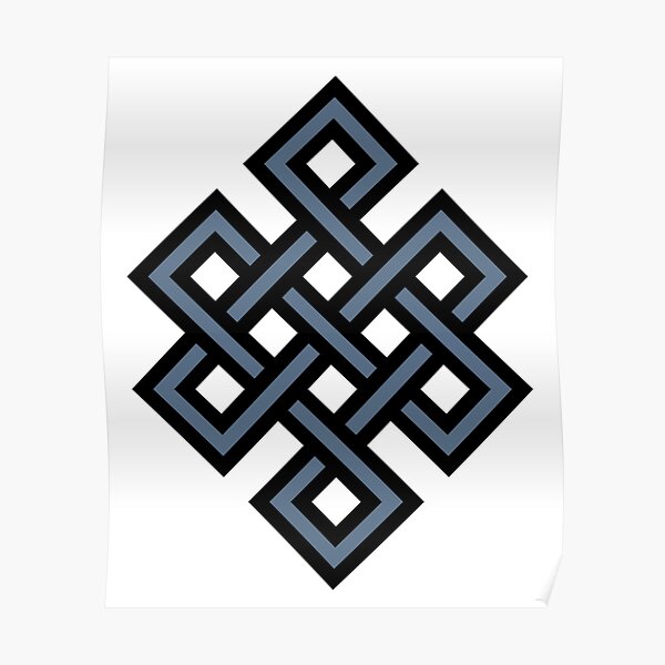 Endless Knot Posters Redbubble