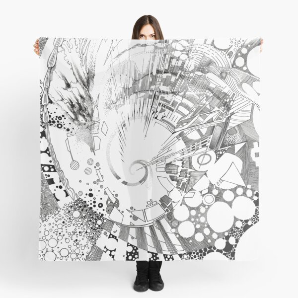 The Tender Sounds of Nature - Illustration Scarf