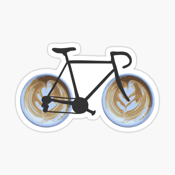 Item preview, I Bike A Latte designed and sold by dvdnds.