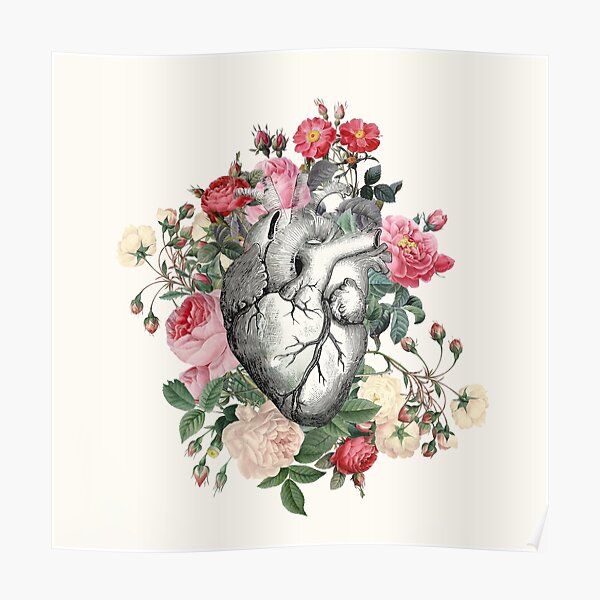 Roses for her Heart Poster