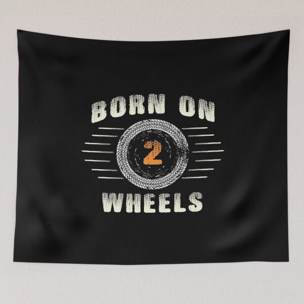 Item preview, Born On Two Wheels designed and sold by SmartStyle.
