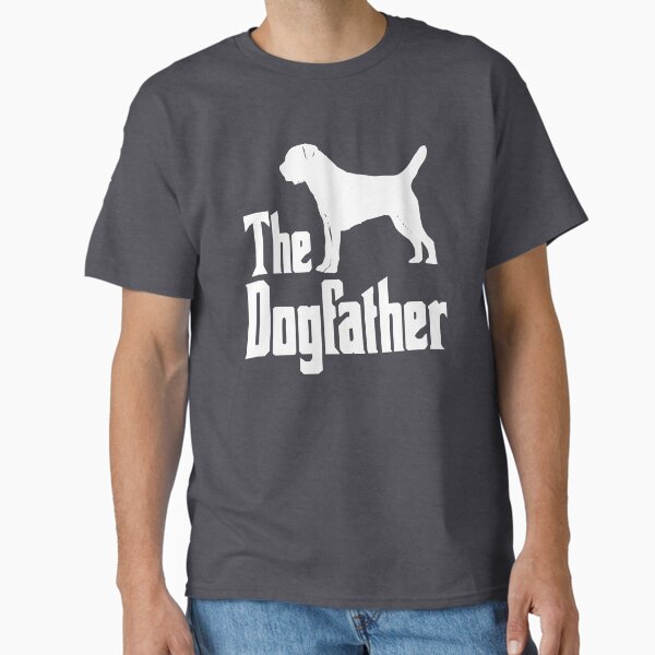 Item preview, The Dogfather Border Terrier Dog funny gift idea designed and sold by HEJAshirts.