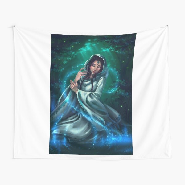 Priestess of Light Tapestry