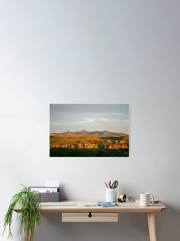 Imagen 2 de 3, Póster con la obra Red Rocks, diseñada y vendida por Darcy Overland.