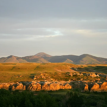 Imagen de la obra Red Rocks de Darcy Overland