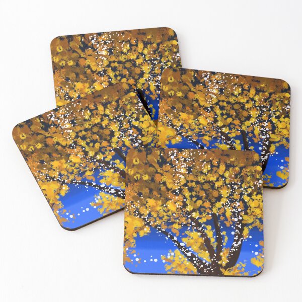 Item preview, Gold Tree designed and sold by Little Red Art.