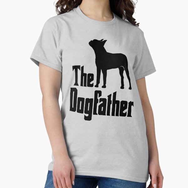 Item preview, The Dogfather Boston Terrier Dog funny gift idea designed and sold by HEJAshirts.