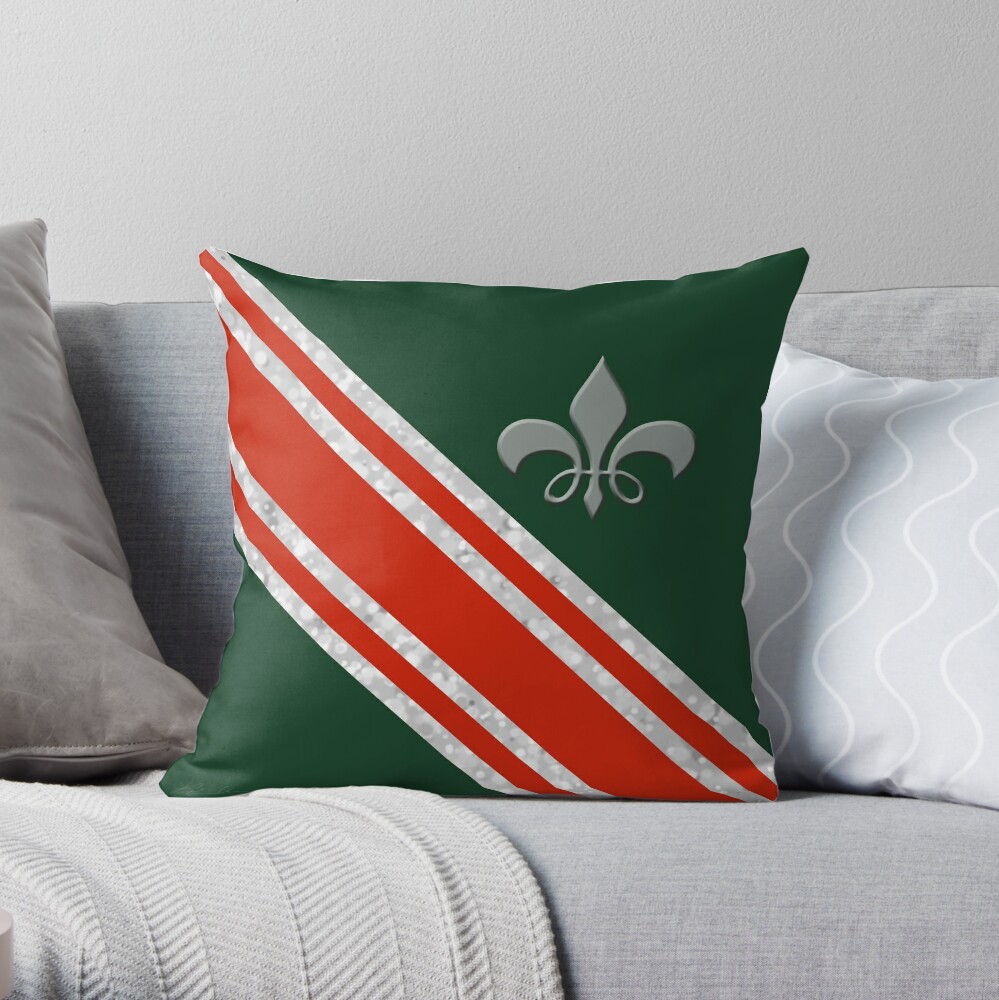 Top Design Madison Scouts 2015 Throw Pillow by marimbasian TP-CRJIACRX