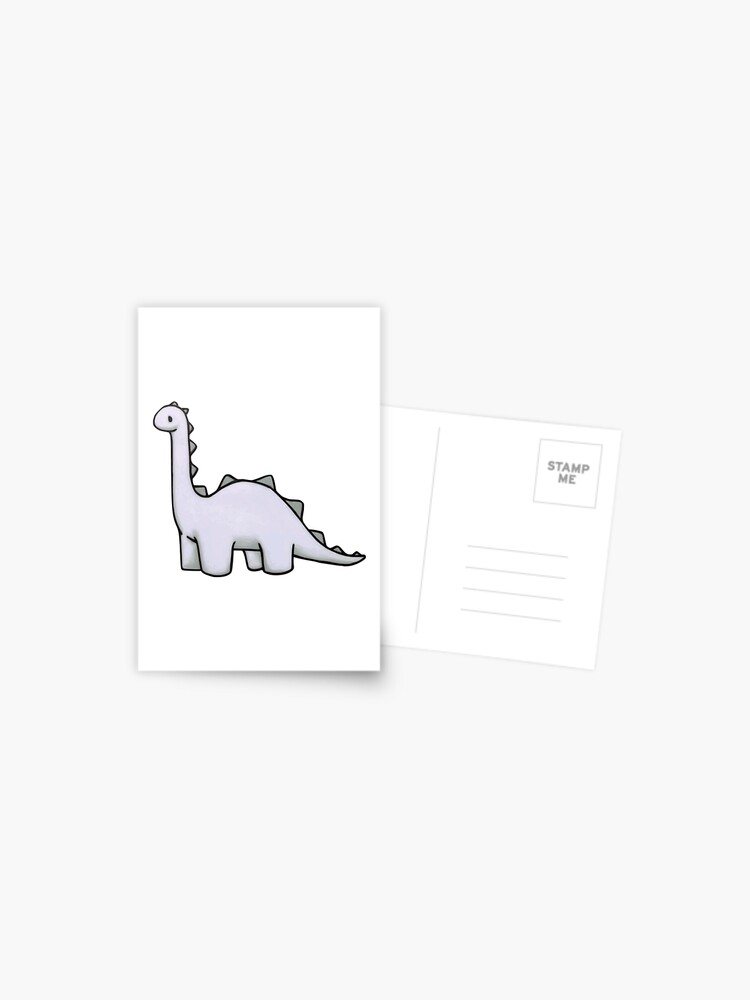Postal «Dinosaurio lindo dibujos animados cuello largo Dino» de InfiniteSix | Redbubble Postal «Dinosaurio lindo dibujos animados cuello largo Dino» de InfiniteSix | Redbubble