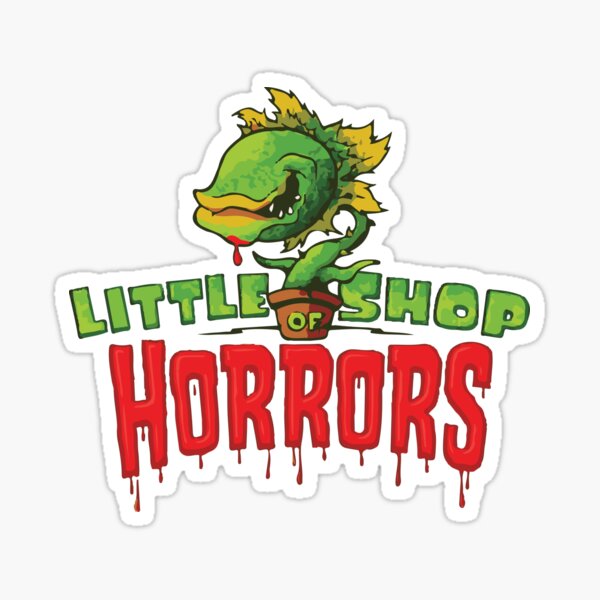 Little Shop of Horrors Logo Sticker