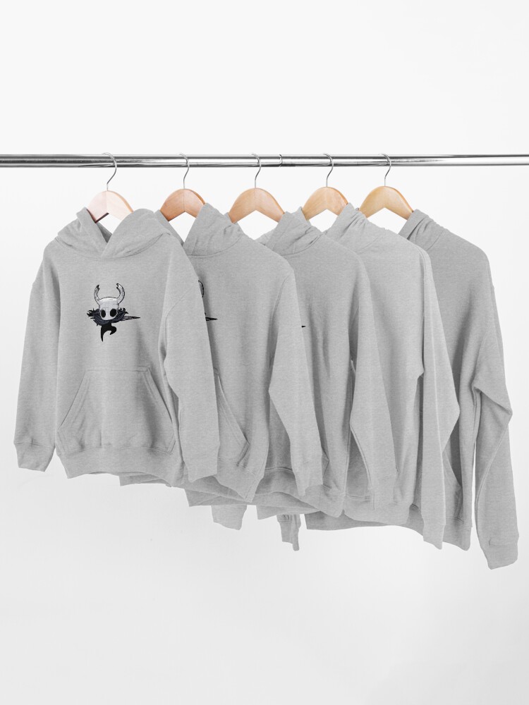 Alternate view of Hollow Knight Mixed Media Kids Pullover Hoodie