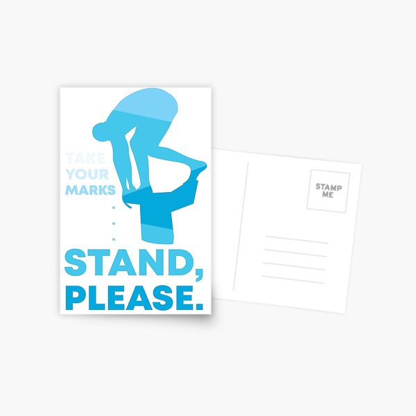 Item preview, Take Your Marks... Stand, Please designed and sold by polliadesign.