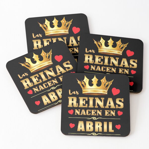Item preview, Reinas Nacen en Abril Regalo Cumpleanos April Queen Birthday Gift designed and sold by NUMAcreations.