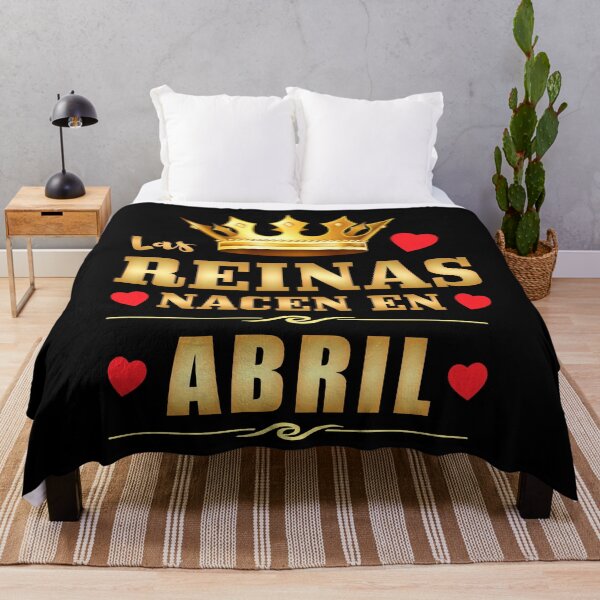 Item preview, Reinas Nacen en Abril Regalo Cumpleanos April Queen Birthday Gift designed and sold by NUMAcreations.