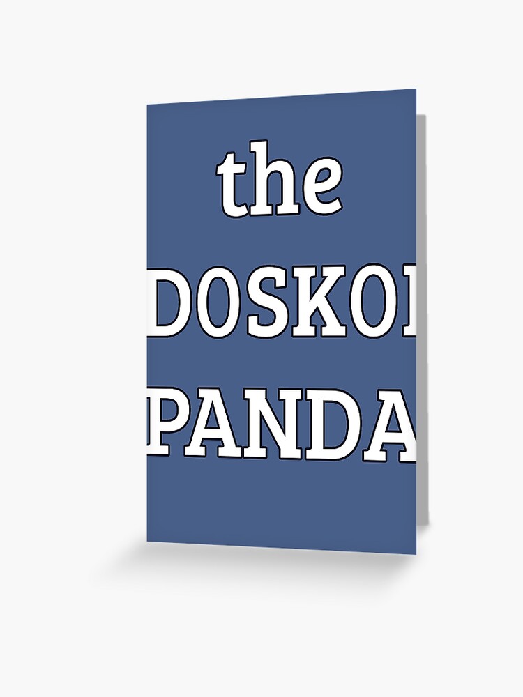 Luffy S Doskoi Panda Tshirt One Piece Chapter 578 Greeting Card By Langstal Redbubble