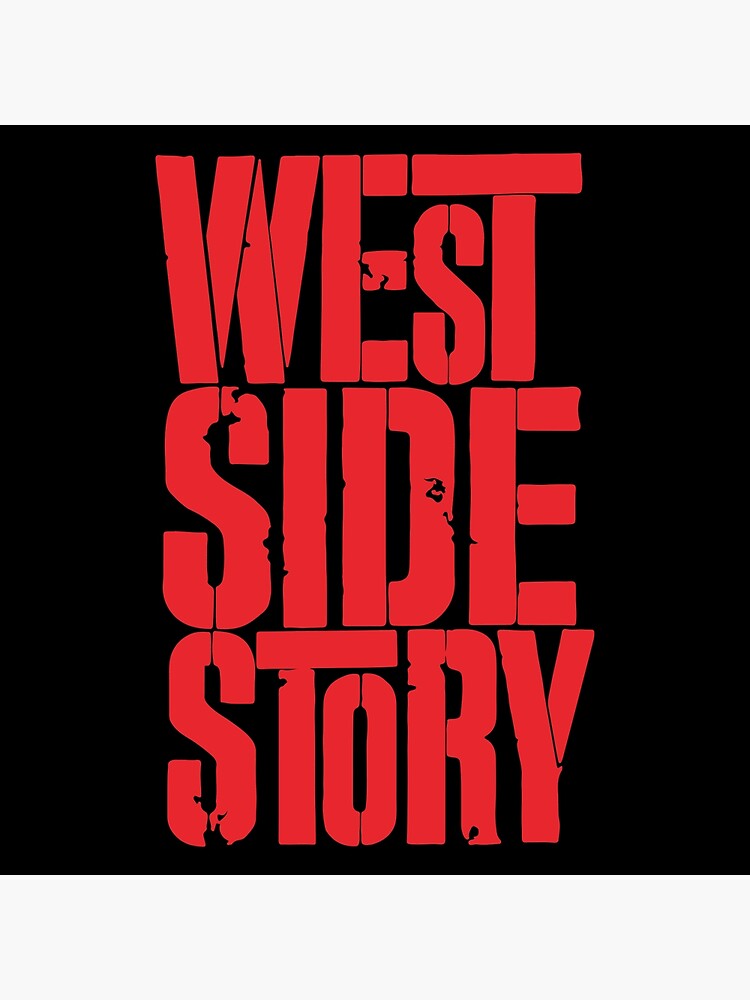 "West Side Story Logo" Photographic Print by broadwayisland Redbubble
