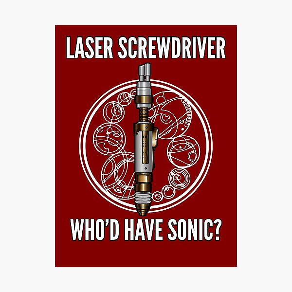 Laser Screwdriver. Who'd have Sonic?