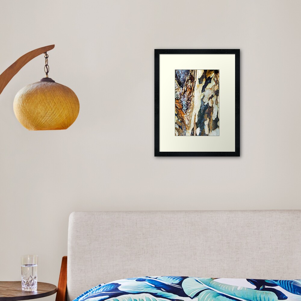 Tree trunk Framed Art Print