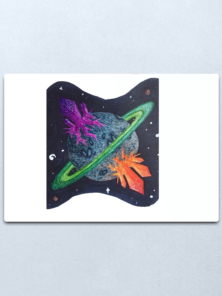 Alternate view of Planet G1 Metal Print