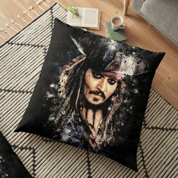 Captain Jack Sparrow Floor Pillow