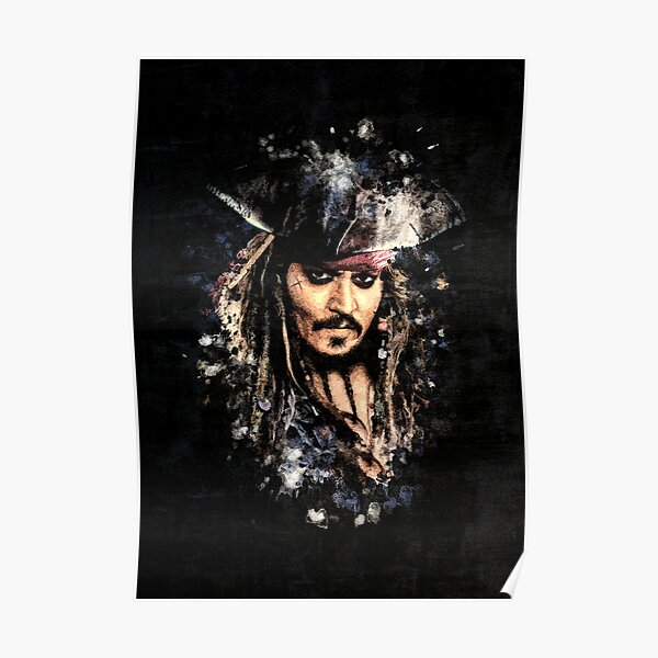 Capitaine Jack Sparrow Poster