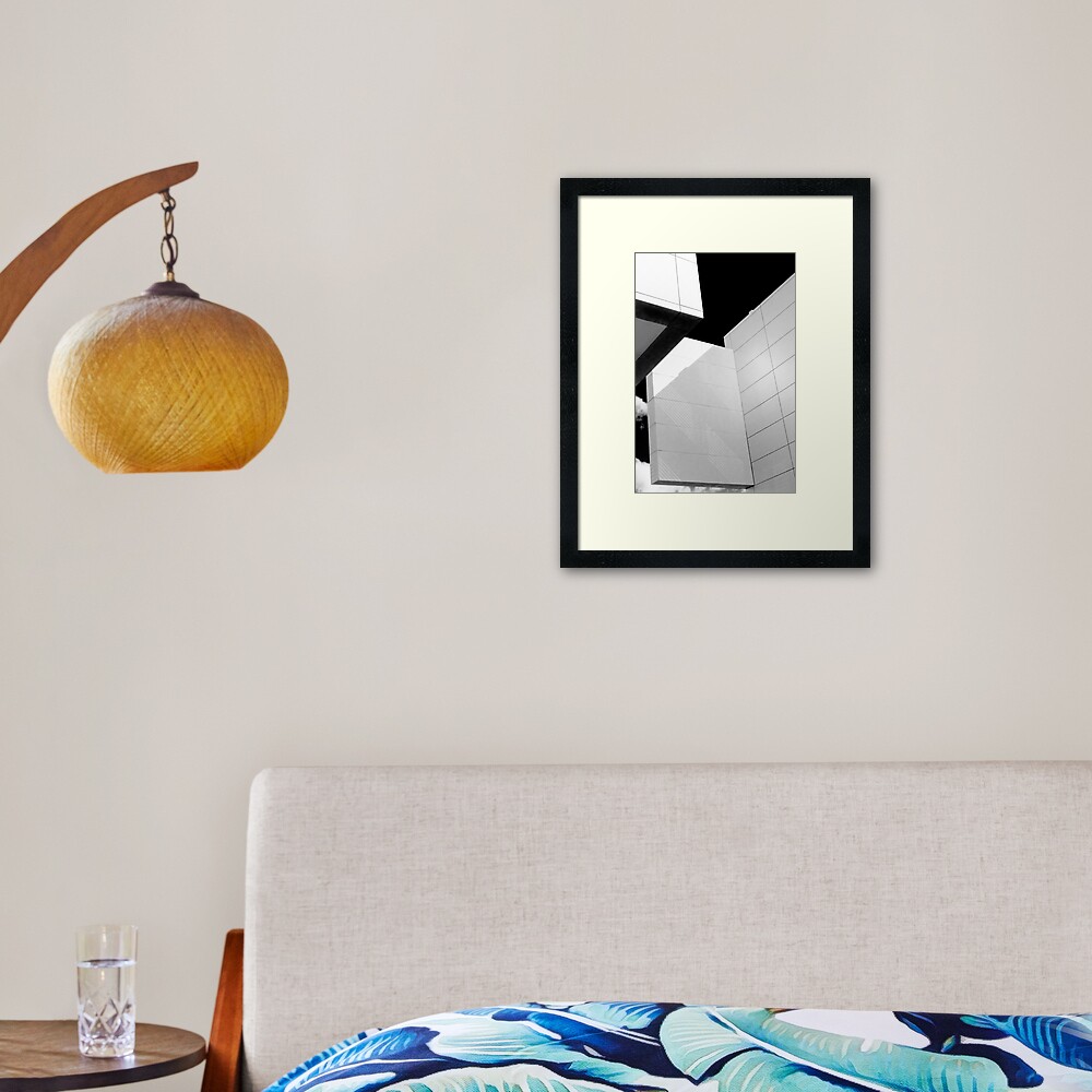 Architecture design Framed Art Print