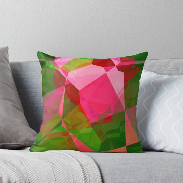 Item preview, Pink Roses in Anzures 2 Abstract Polygons 2 designed and sold by TravelPhotoArt.