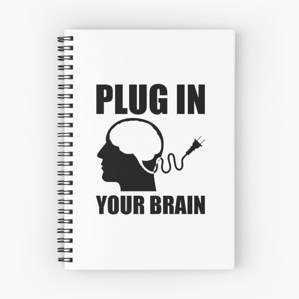 Item preview, PLUG IN YOUR BRAIN! GIFT IDEA designed and sold by JamesandLuis.
