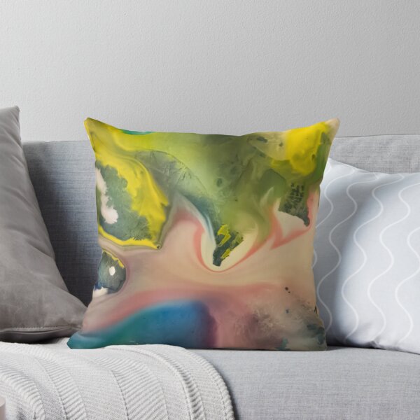 Item preview, River watercolor abstraction painting designed and sold by JBJart.