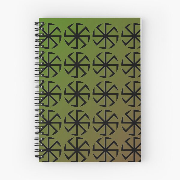 Item preview, Kolovrat Pattern Kolowrot Slavic Neopaganism Sun Symbols designed and sold by VikingRunes.