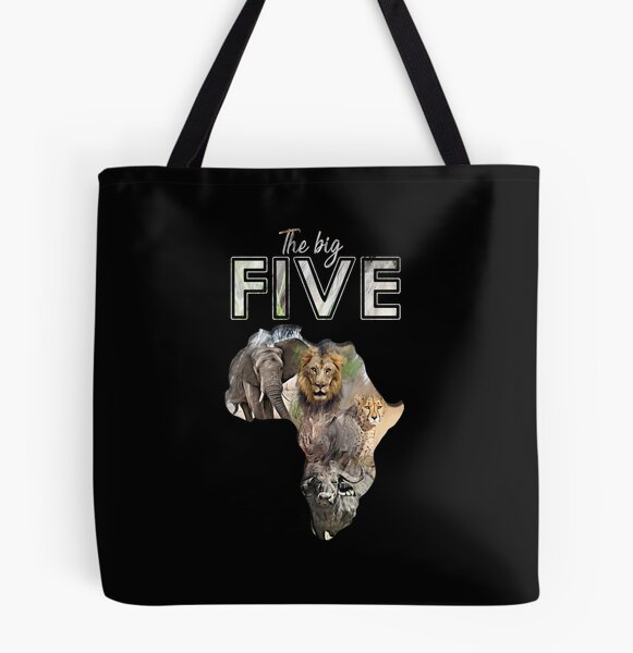 TEACH WITH PLAY Tote Bag - The Big Five - Tote Bag - The Big Five