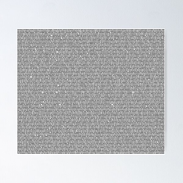 Item preview, The Communist Manifesto designed and sold by SocioloTees.