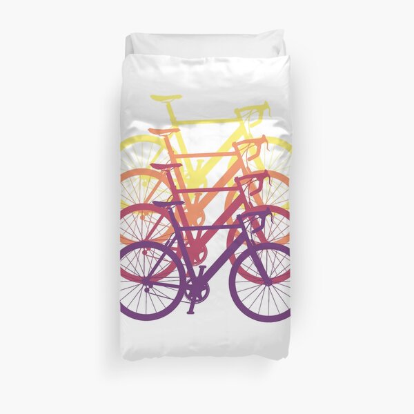 Vélo de course vélo cycliste cadeau course Housse de couette