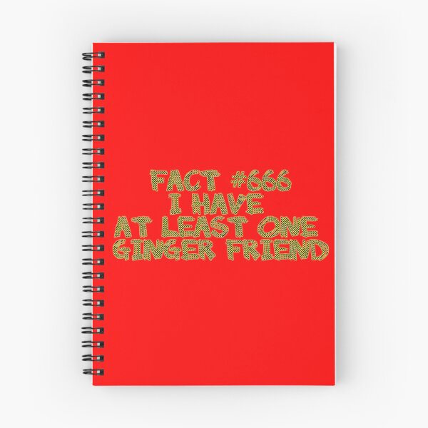 Item preview, fact #666 i have at least one ginger friend  designed and sold by SoullessBastard.