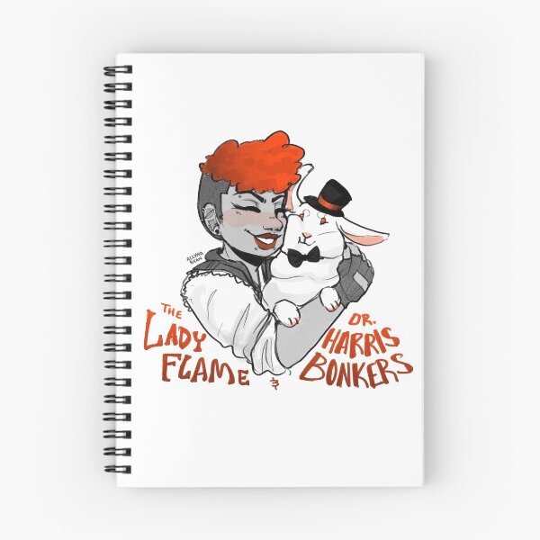 Artikelvorschau, Lady Flame und Dr. Harris Bonkers (P.H.D.) entworfen und verkauft von Allynabean.