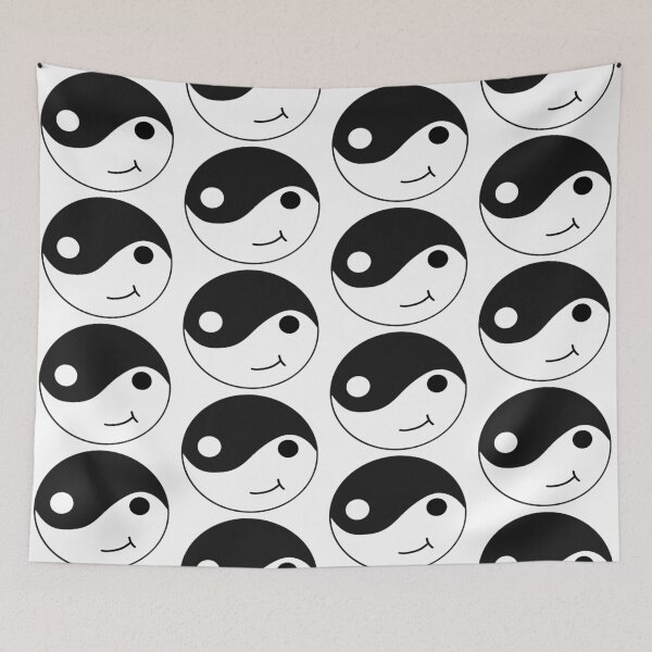 Item preview, Yin And Yang Smirk designed and sold by TyChedelics.