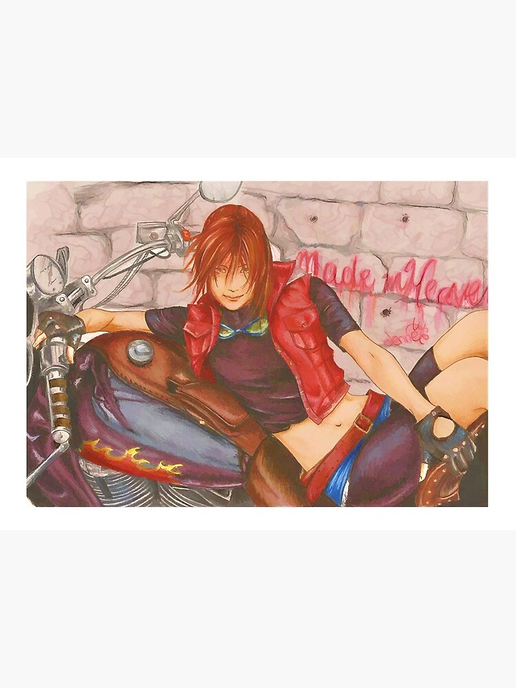 Resident Evil 2 Remake - Claire Redfield Art Board Print for Sale